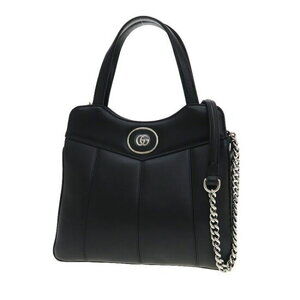 Gucci GG tote bag in black leather